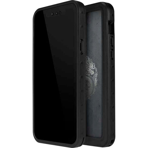 Chinese Black Dragon iPhone 15 Pro Waterproof Case